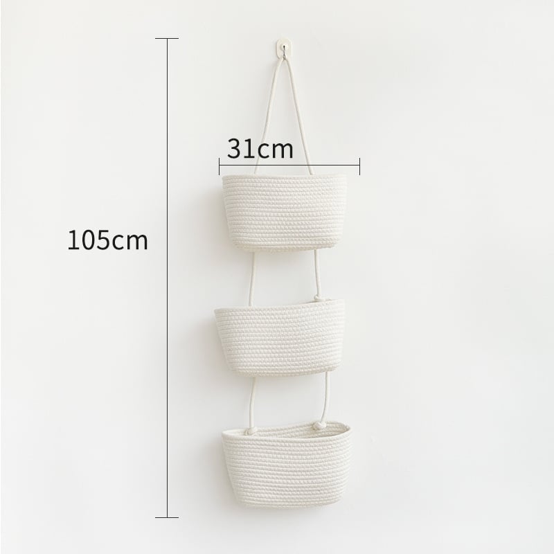 3-Tier Woven Storage Basket 🎁Last Day Promotion 49% OFF🔥