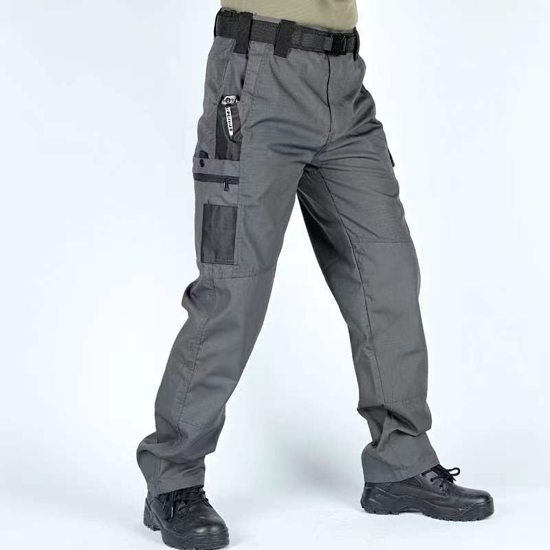 ð¥LAST DAY 50% - Men's Outdoor Tactical Work Pants: Solid Color, Waterproof & Durable