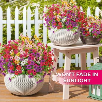 🔥 Last Day 50% OFF Realistic UV-Resistant Outdoor Flowers – Zero Maintenance