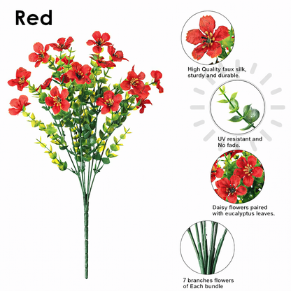 🔥 Last Day 50% OFF Realistic UV-Resistant Outdoor Flowers – Zero Maintenance