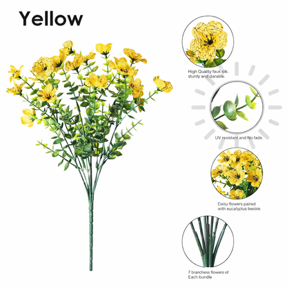 🔥 Last Day 50% OFF Realistic UV-Resistant Outdoor Flowers – Zero Maintenance