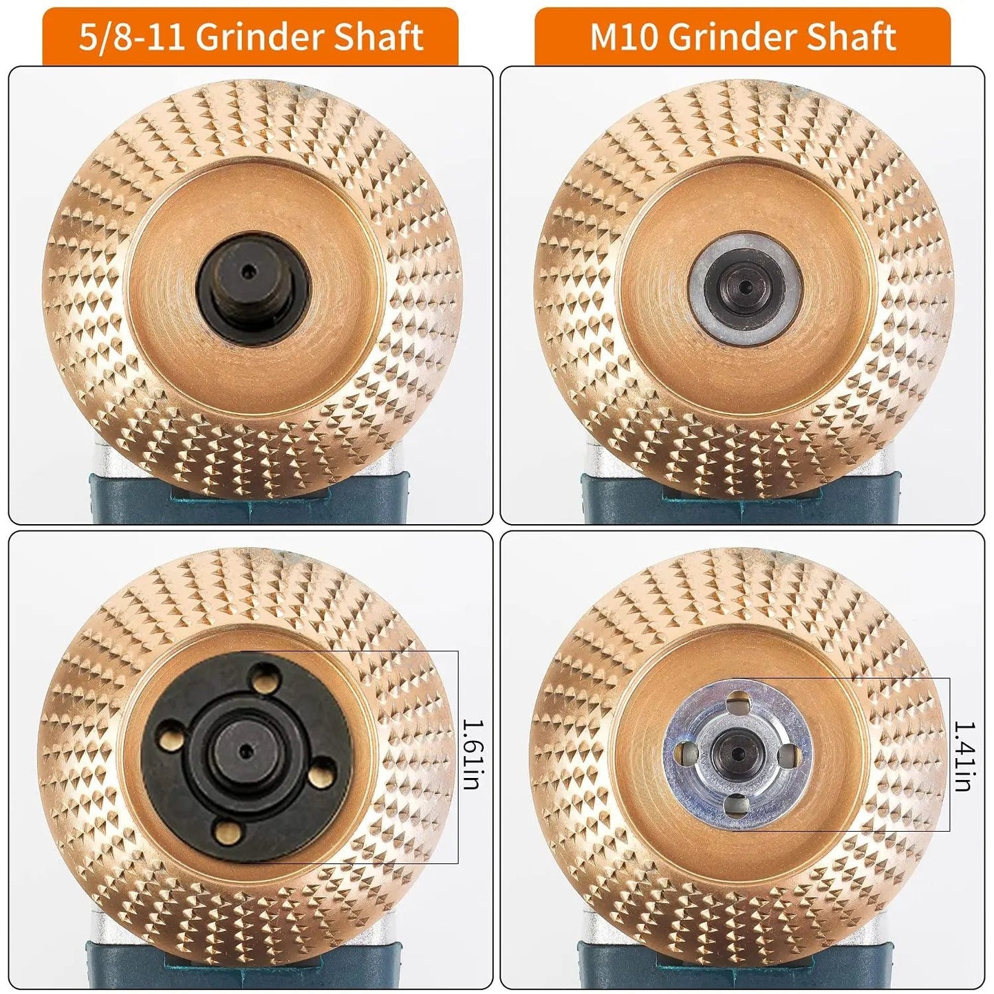 VeroShaper™ Pro-Series 3-Piece Wood Carving & Shaping Disc Set ✦ Industrial-Grade Carbon Steel 🛡️✨