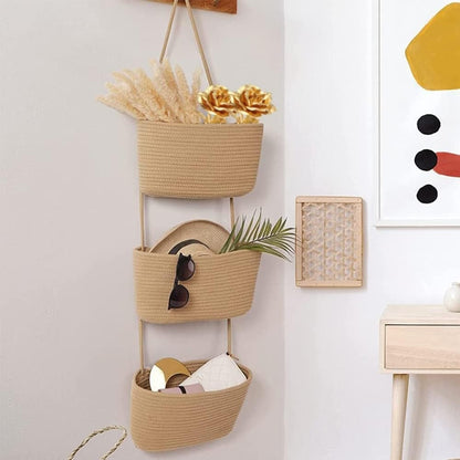 3-Tier Woven Storage Basket 🎁Last Day Promotion 49% OFF🔥