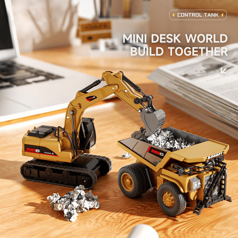 The Master Builder’s Alloy RC Set | 1:64 Precision Die-Cast Fleet for Big Boys 🚧⚙️