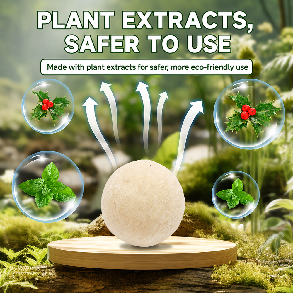 🔥New natural plant-based essential oil paper balls for repelling mice and insects—effective for up to 60 days