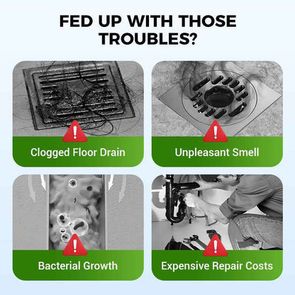 Pipe-Clearing Foaming Powder – Fast-Acting Drain Unclogger & Deodorizer