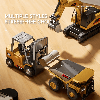 The Master Builder’s Alloy RC Set | 1:64 Precision Die-Cast Fleet for Big Boys 🚧⚙️
