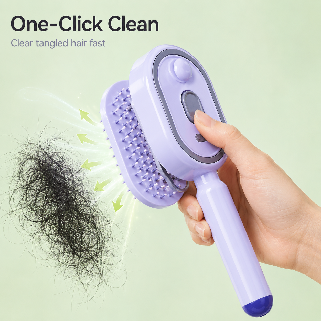 🌸 LAST DAY 50% OFF! ✨ Steam Mist Straightening Comb💨 Tame Frizz & Flyaways in Just One Pass ✨