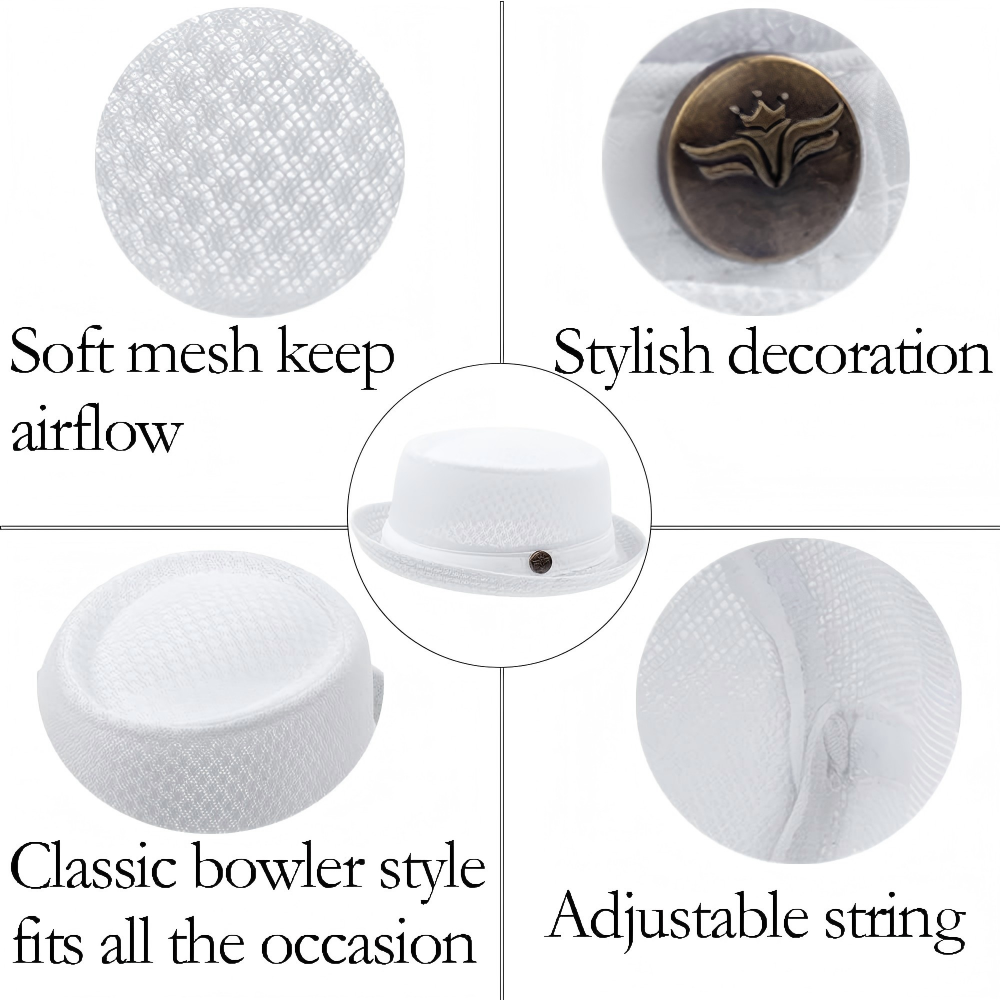 Pro-Series Breathable Mesh Pork Pie Hat