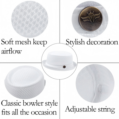 Pro-Series Breathable Mesh Pork Pie Hat