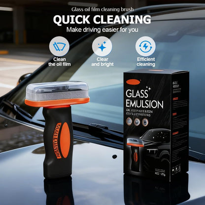 🔥Hot Sale 49% off💎🧽Windshield Oil Film Eraser Wand - All-in-One Pro Kit