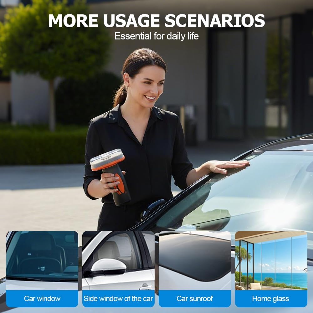 🔥Hot Sale 49% off💎🧽Windshield Oil Film Eraser Wand - All-in-One Pro Kit