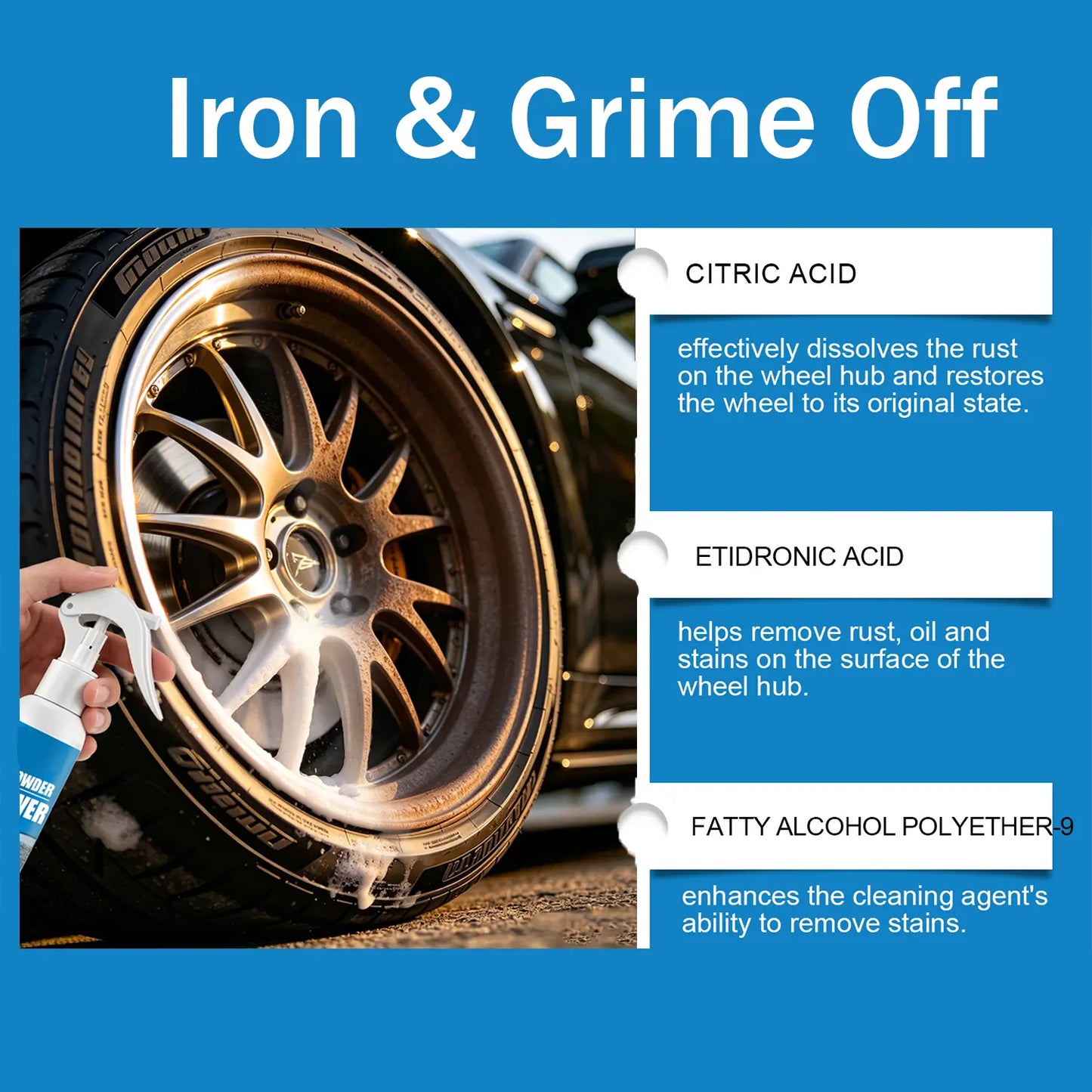 VeroShield™ Pro-Grade Automotive Rust Remover | Fast-Acting Iron Cleaner for Wheels & Rims✨🚗