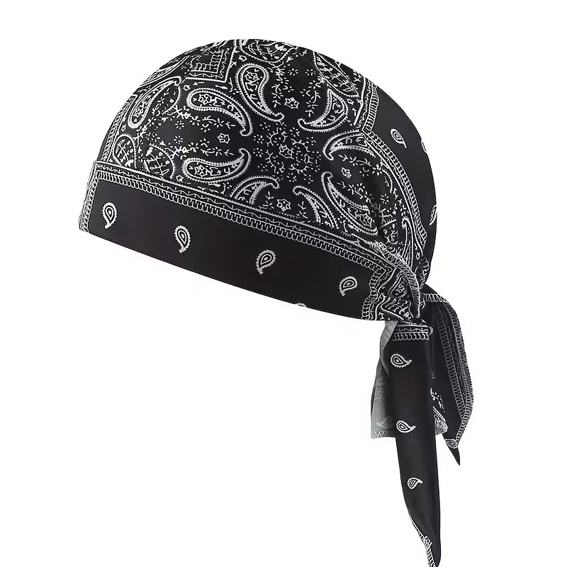 🔥 Last Day 55% OFF – Paisley Cooling Headscarf Cap