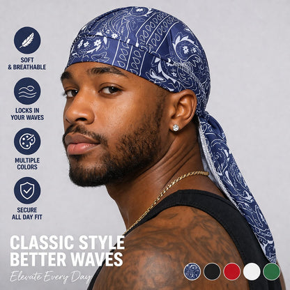 🔥 Last Day 55% OFF – Paisley Cooling Headscarf Cap