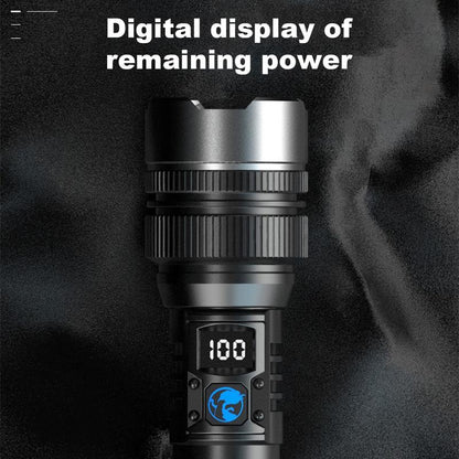 The Ultimate 2-in-1 Tactical Flashlight | Ultra-Bright & Power Bank 🔦