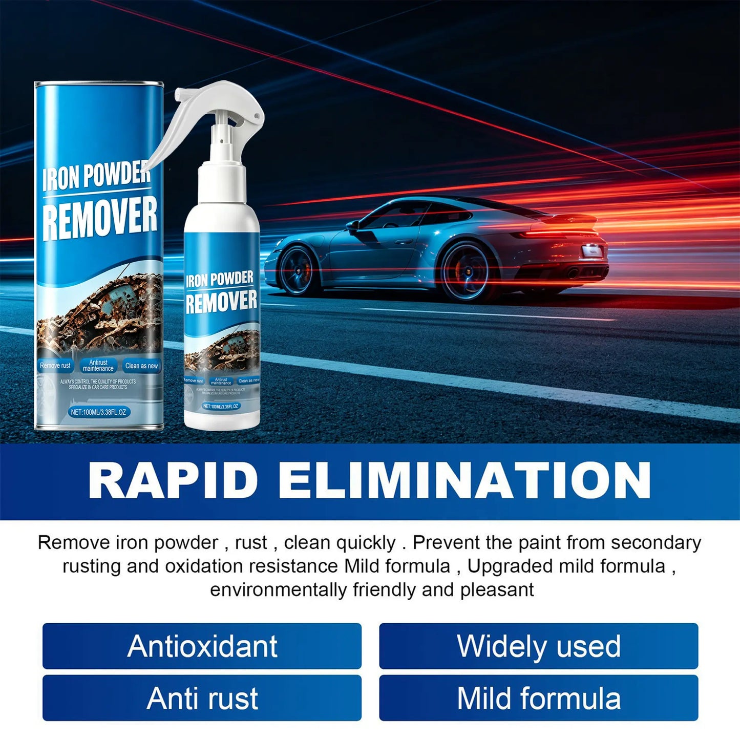 VeroShield™ Pro-Grade Automotive Rust Remover | Fast-Acting Iron Cleaner for Wheels & Rims✨🚗