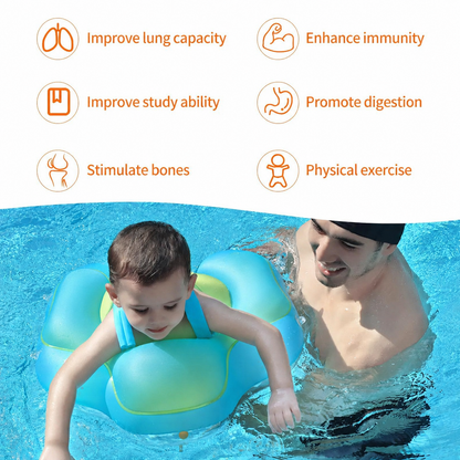 🏖️✨ Baby Swim Float with Safety Seat – Perfect for Water Play🔥