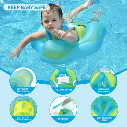 🏖️✨ Baby Swim Float with Safety Seat – Perfect for Water Play🔥