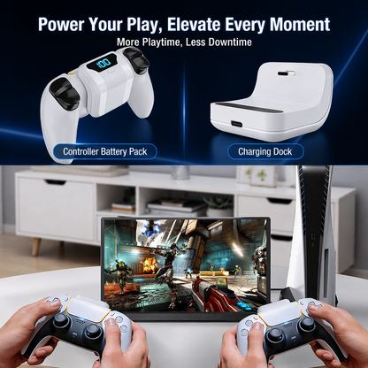 🔥LAST DAY 55% OFF - 1800mAh PS5 DualSense Power Bank