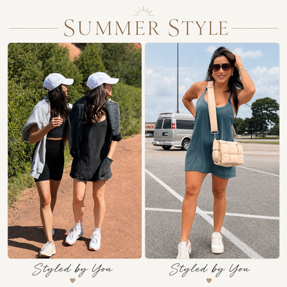 🔥 Last Day 55% OFF –  The Most Practical Summer Dress - Breathable Cotton 2-in-1 Dress with Tummy Control
