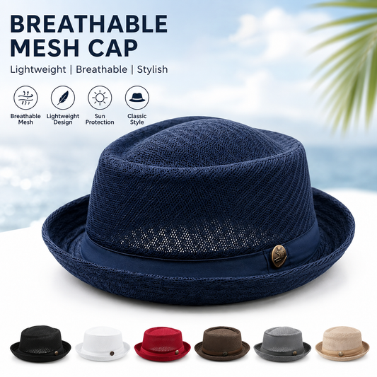 Pro-Series Breathable Mesh Pork Pie Hat
