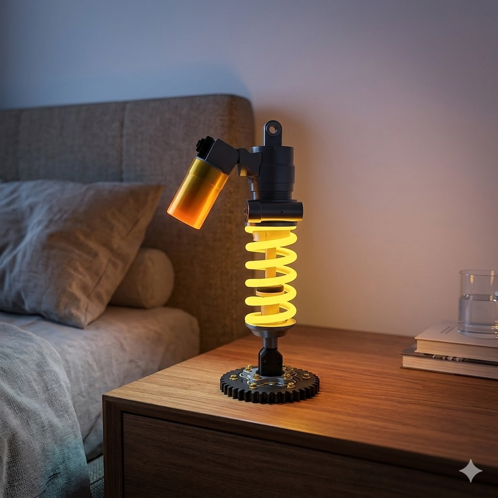 🔥 Limited-Time Sale | Suspension Shock Absorber LED Lamp for Car Lovers & Gamers