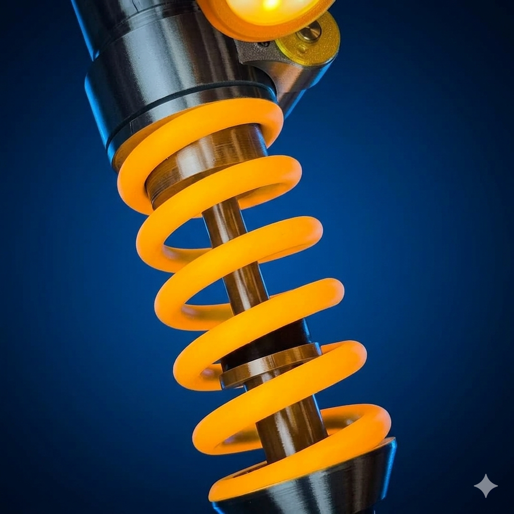 🔥 Limited-Time Sale | Suspension Shock Absorber LED Lamp for Car Lovers & Gamers