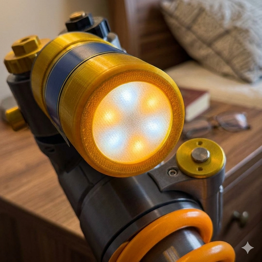 🔥 Limited-Time Sale | Suspension Shock Absorber LED Lamp for Car Lovers & Gamers