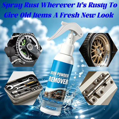 Automotive Rust Remover Spray 100ML – Fast-Acting Iron & Rust Cleaner for Wheels, Rims, Metal Surfaces