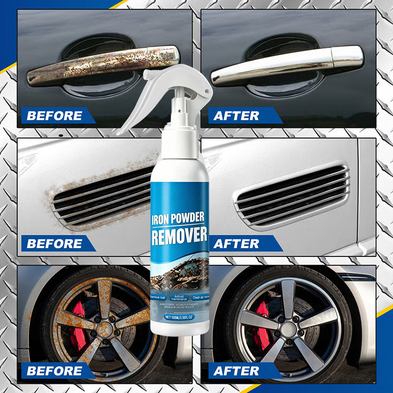 Automotive Rust Remover Spray 100ML – Fast-Acting Iron & Rust Cleaner for Wheels, Rims, Metal Surfaces