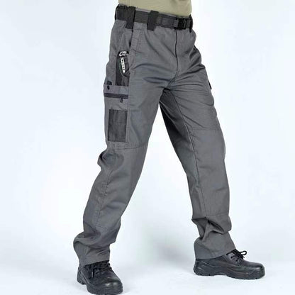 🔥LAST DAY 50% - Men's Outdoor Tactical Work Pants: Solid Color, Waterproof & Durable