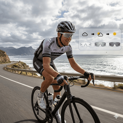 🔥HOT SALE 55% OFF☀️🕶️UV400 Photochromic Polarized Safety Glasses – 🥇Impact Resistant Outdoor Sports & Work Eyewear✨