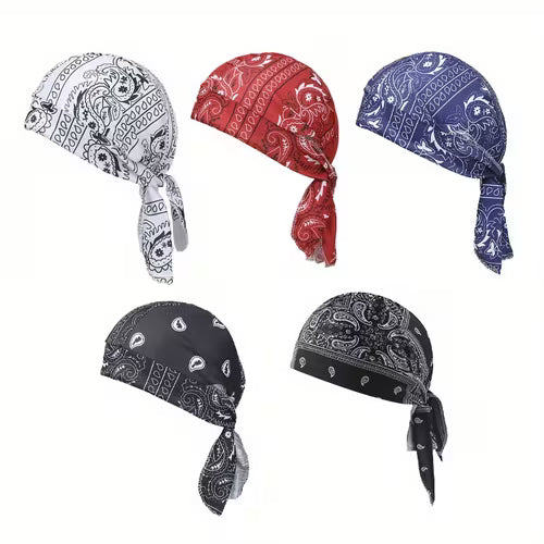 🔥 Last Day 55% OFF – Paisley Cooling Headscarf Cap