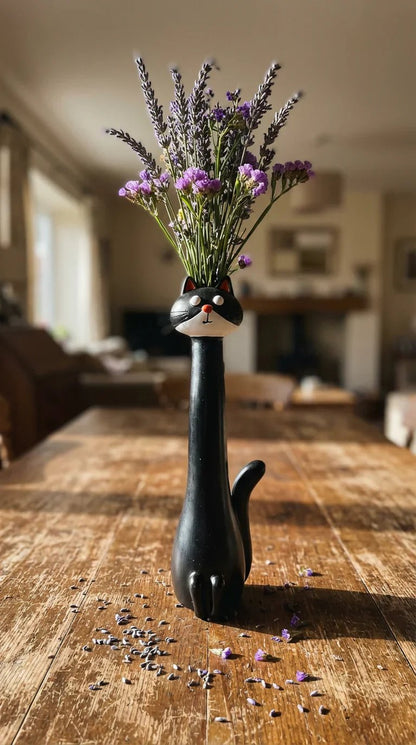 🐱 Mother's Day Sale: 50% OFF - Cat Flower Vases – Artisan-Crafted & Full of Character