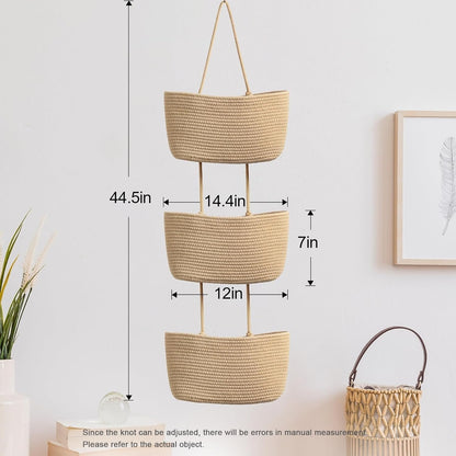 3-Tier Woven Storage Basket 🎁Last Day Promotion 49% OFF🔥