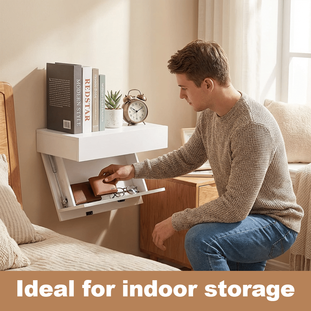 🔒 Concealed Floating Shelf