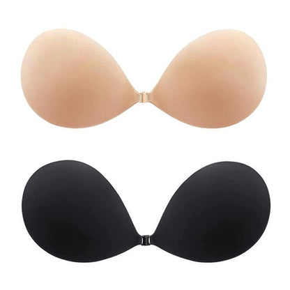 🎁Last Day Promotion 49% OFF🔥 Puff Push-up Sticky Bra - Waterproof & Reusable Invisible Lift Bra