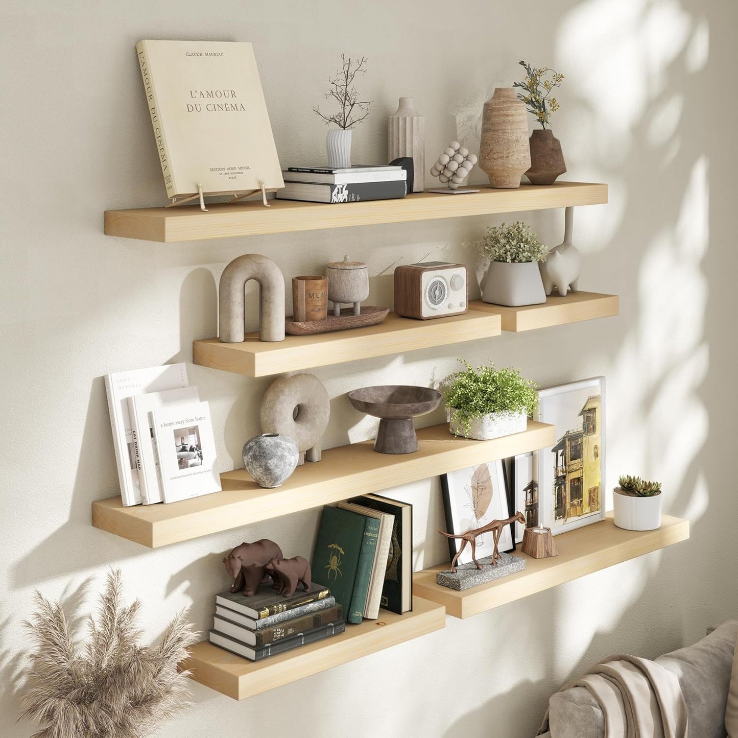 🔒 Concealed Floating Shelf