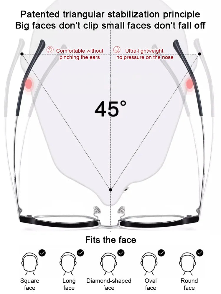 🔥Hot Sale 49% off👓✨ Auto-Adjusting HD Reading Glasses