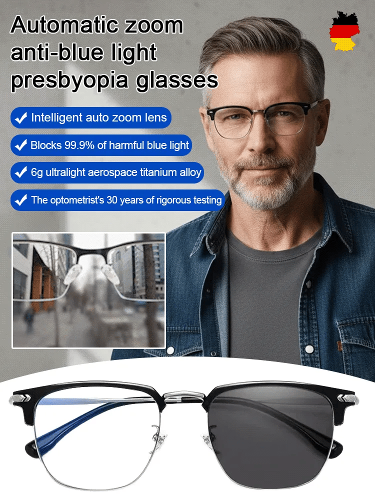 🔥Hot Sale 49% off👓✨ Auto-Adjusting HD Reading Glasses